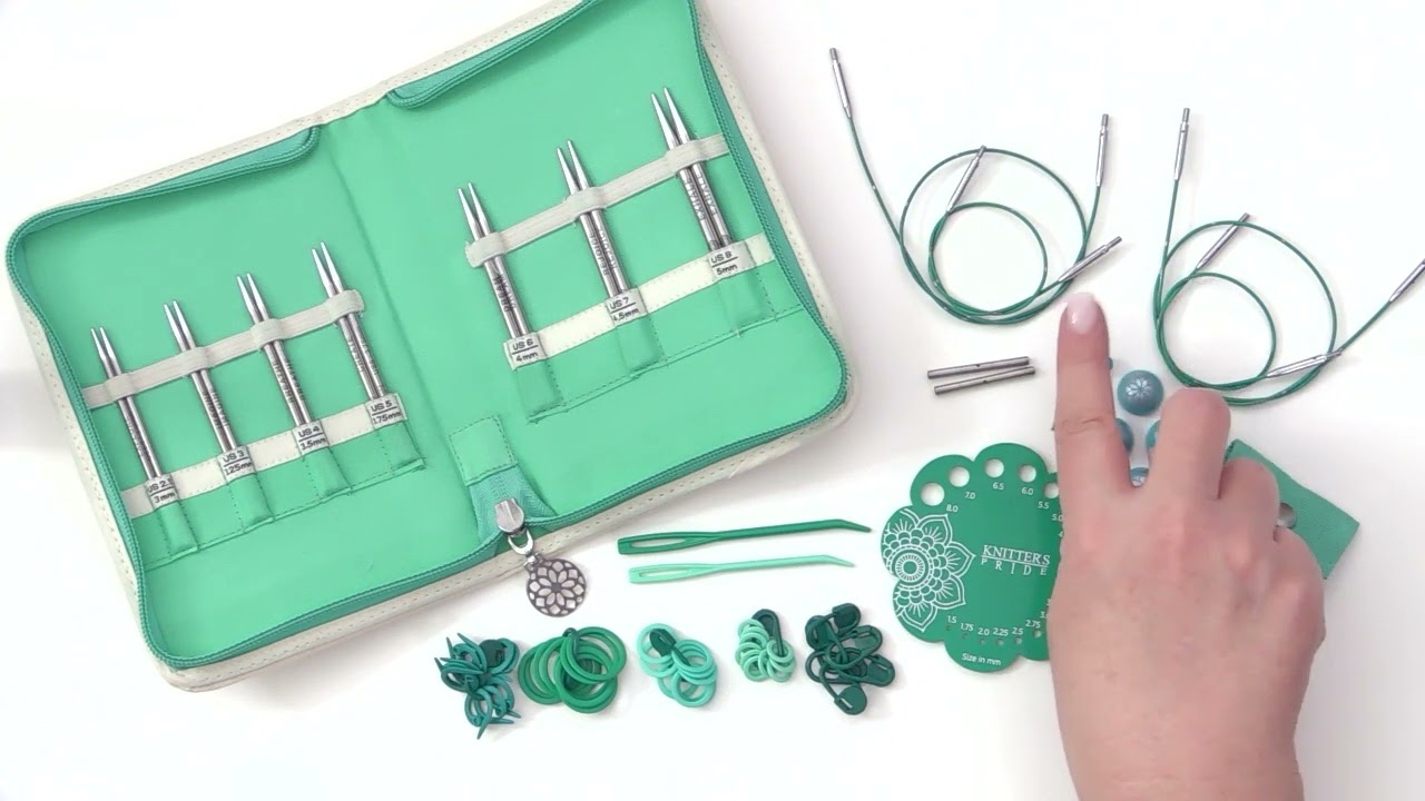 Knitters Pride Mindful Kindness Knitting Needle Set - What's Included