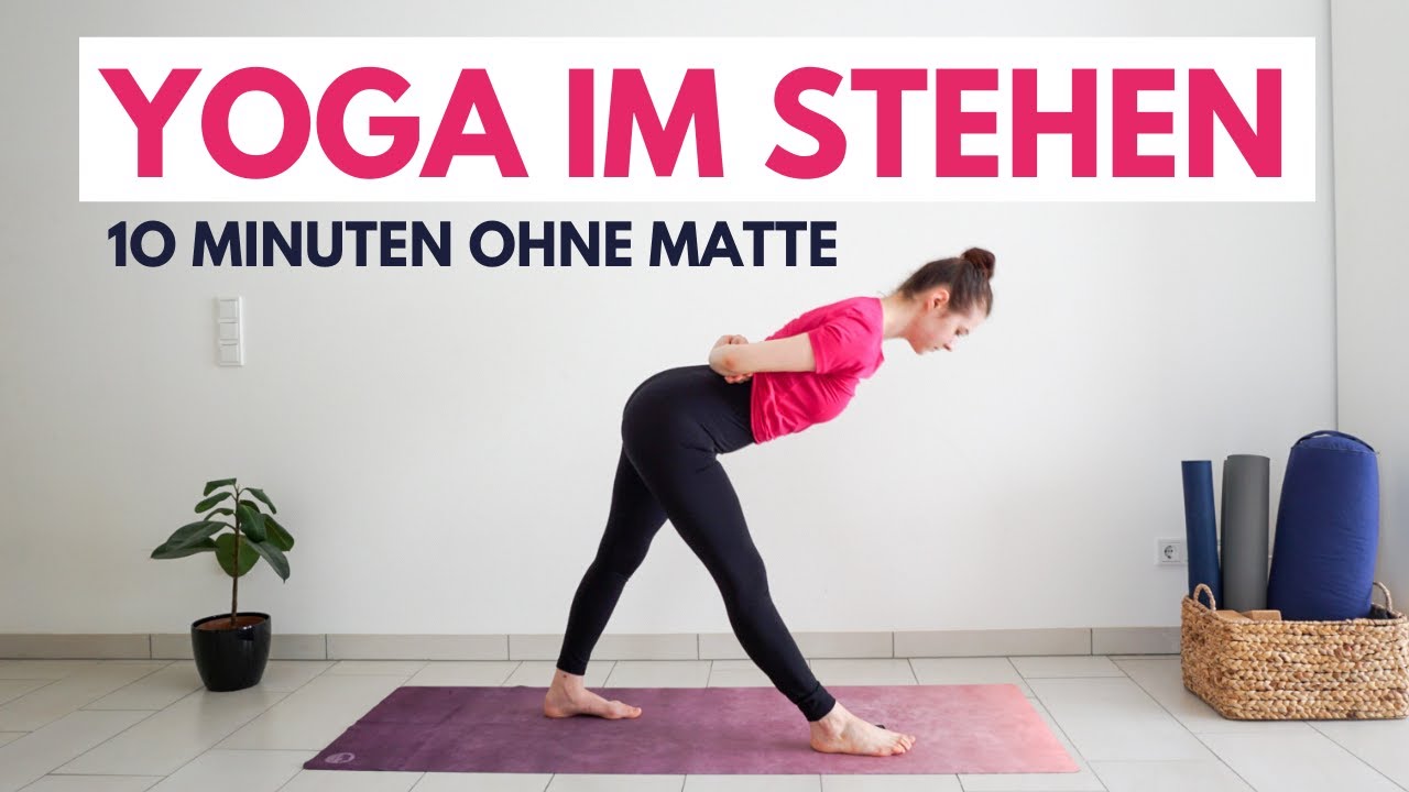 10 Minuten YOGA STRETCH IM STEHEN | Yoga ohne Matte | Yoga with Uliana