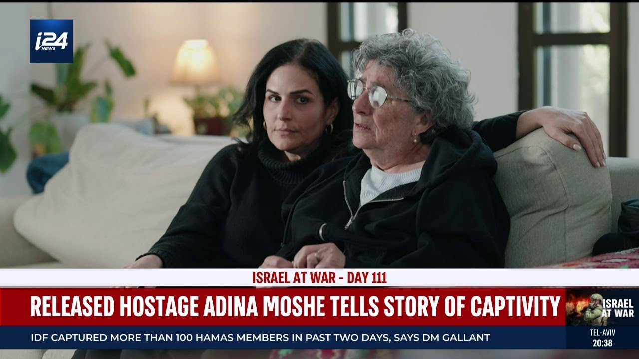 Released hostage Adina Moshe recounts 49 days in Hamas dungeons