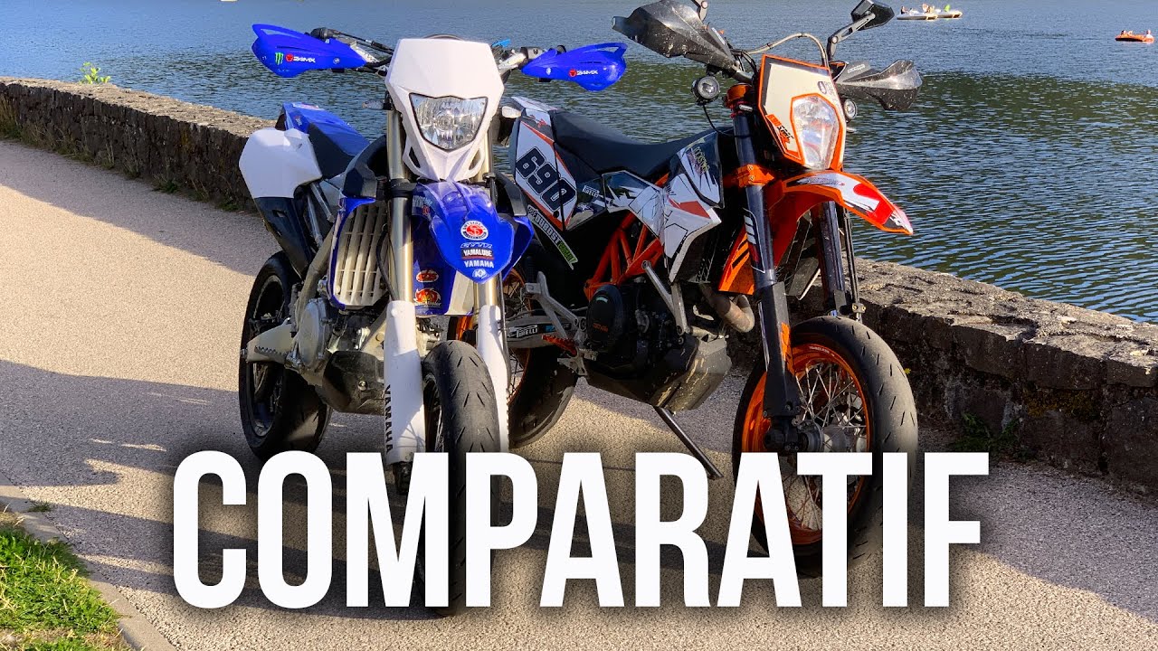 QUELLE EST LA MEILLEURE SUPERMOTARD ? 450cc ou 690smc ?