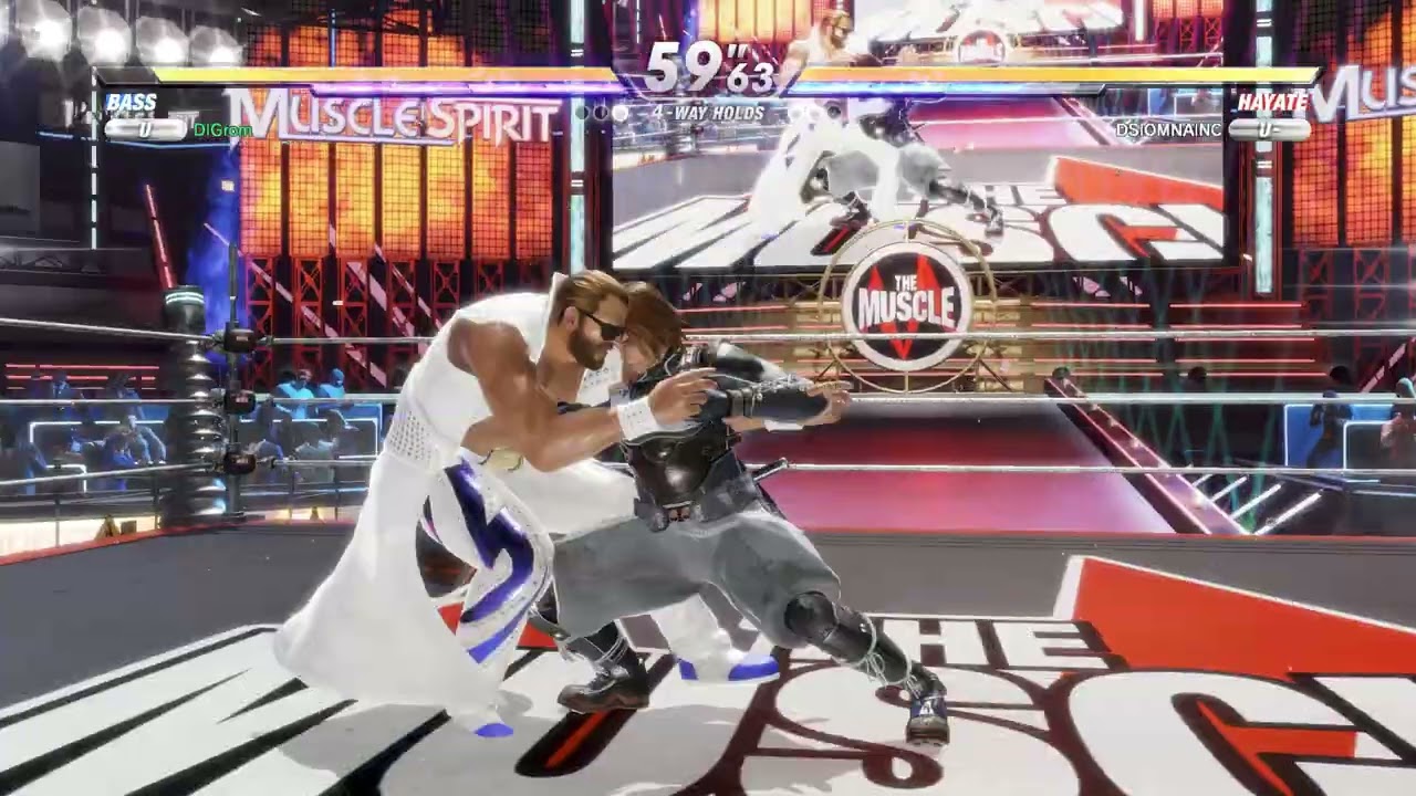 #DOA6,   BASS vs HAYATE,   Dead or Alive 6