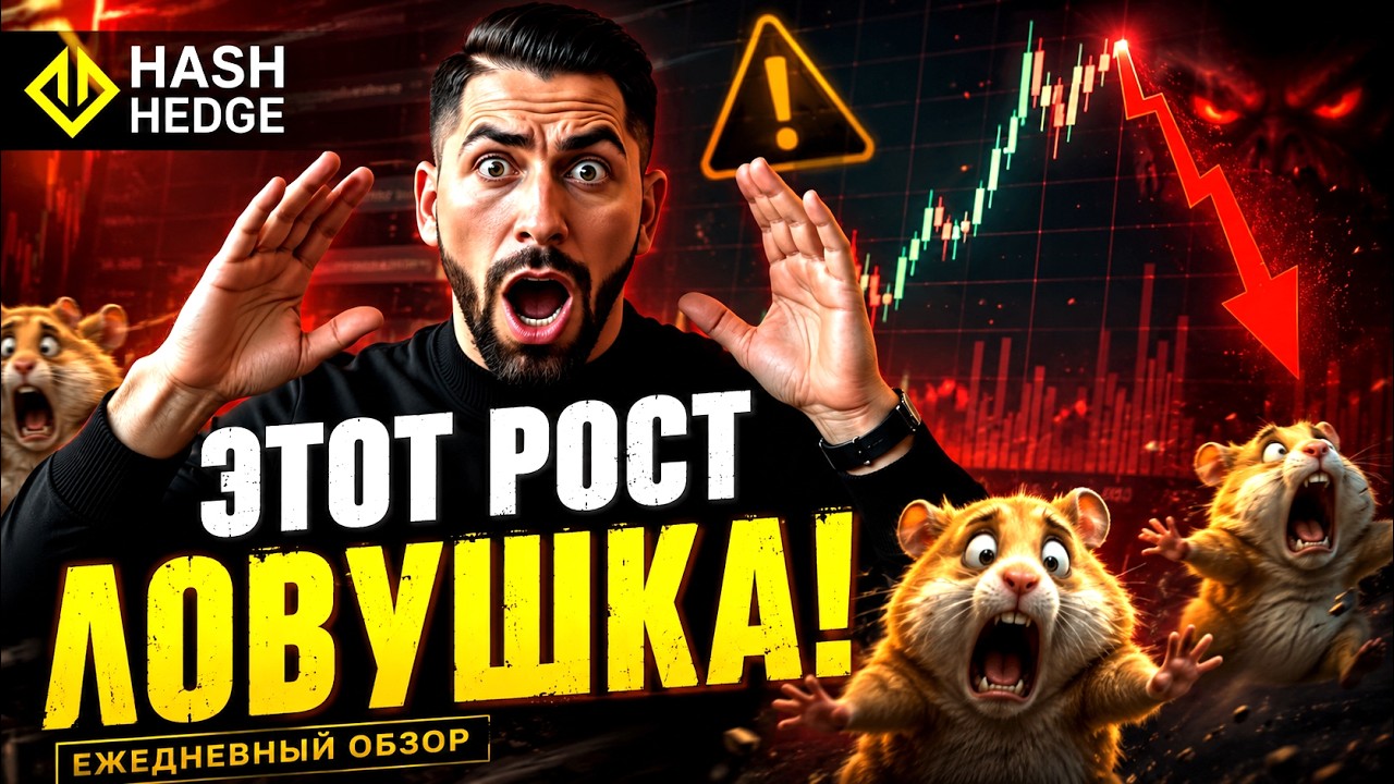 Крипто рынок - лонгисты заплатят за все | Торгую на проп счетах HASH HEDGE