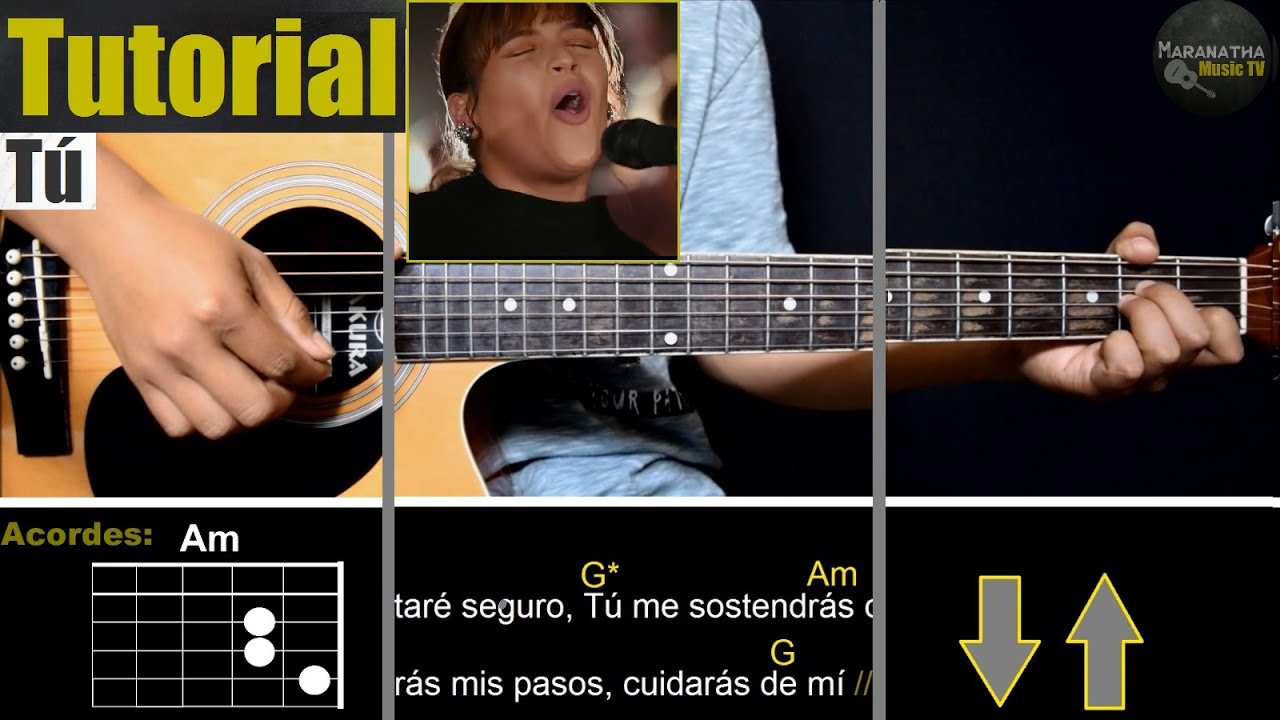 Tú - Dariann Gonzáles || TUTORIAL GUITARRA | ACORDES | RASGUEO | INSTRUMENTAL CON TAB