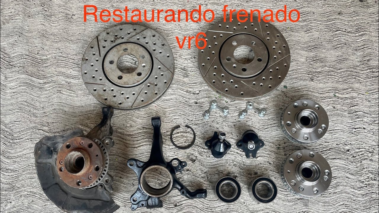 Renovando manguillos para frenado de vr6