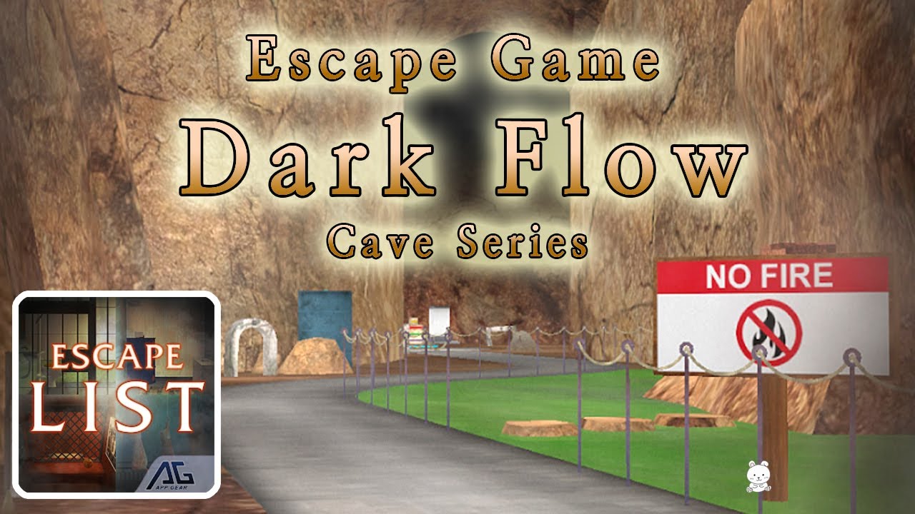 Escape Game The LIST Dark Flow Walkthrough (APP GEAR)