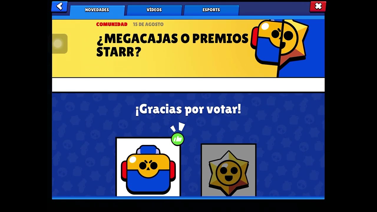 Yo. Voto por las megacajas #brawlstars #BoxVsDrops