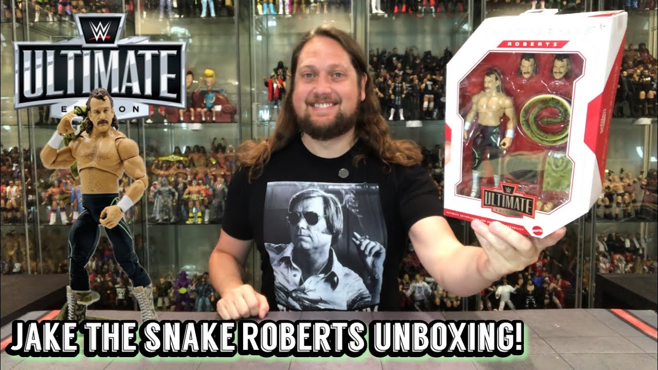 Jake &ldquo;The Snake&rdquo; Roberts WWE Ultimate Edition  Unboxing & Review!