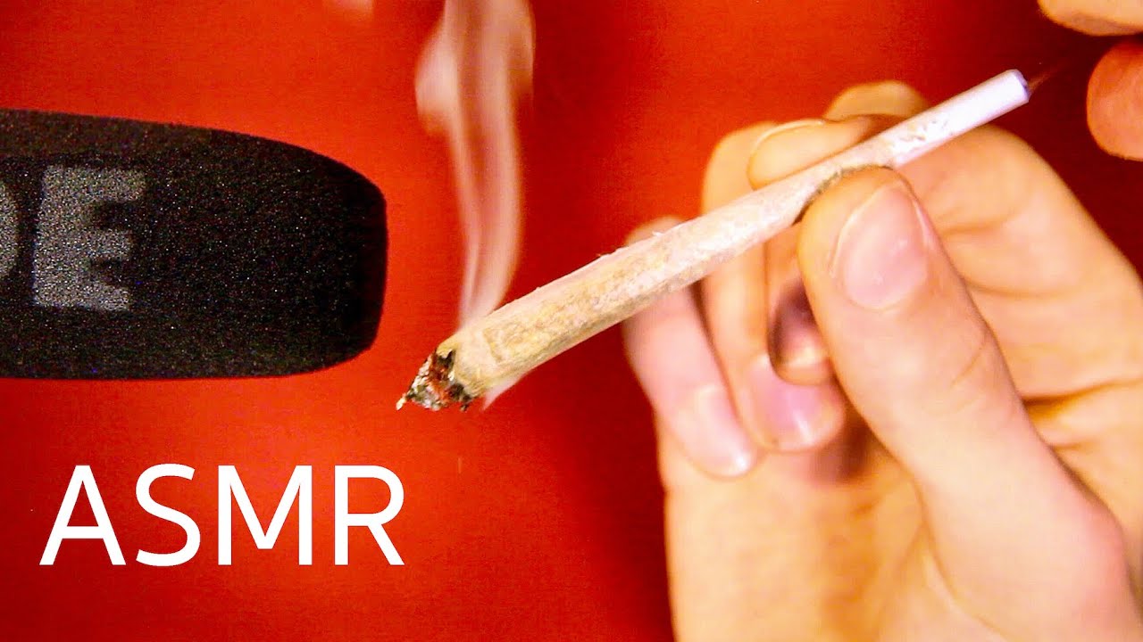 ASMR WEED | Smoking a Joint