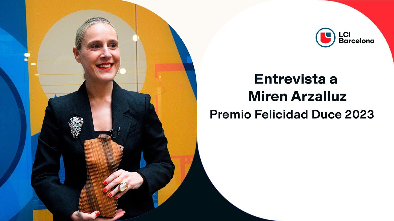 🏆 Entrevista a Miren Arzalluz, Premio Felicidad Duce 2023 | LCI Barcelona