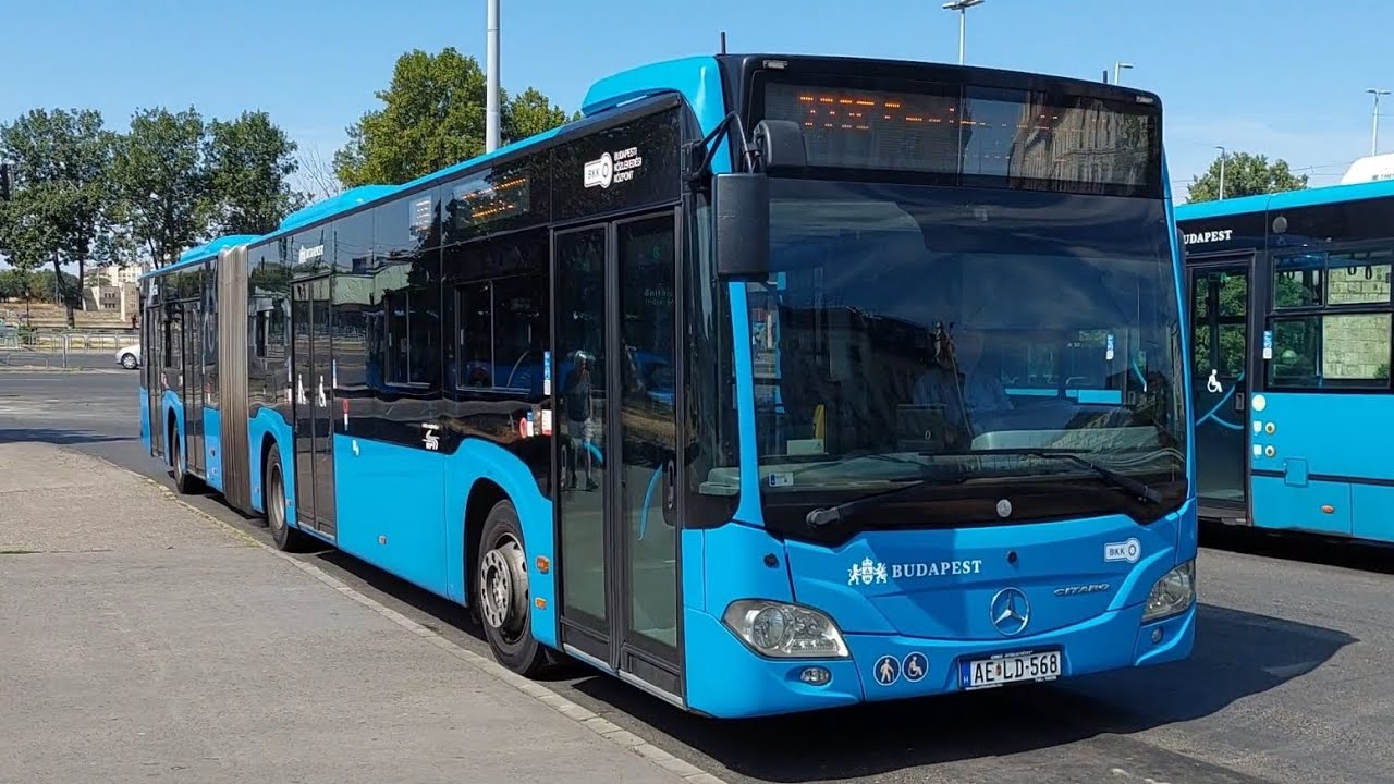 Budapest, 223E busz Boráros tér H- Gubacsi út/Határ út | Mercedes-Benz Citaro C2G, AE LD-568