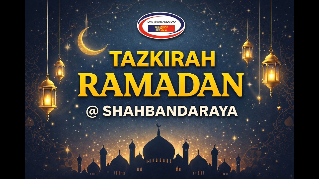 TAZKIRAH RAMADAN 1: 