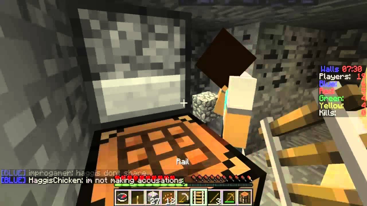 [GamingCZ] hraje Hypixel (The Walls) | Krademe železo :D | #4
