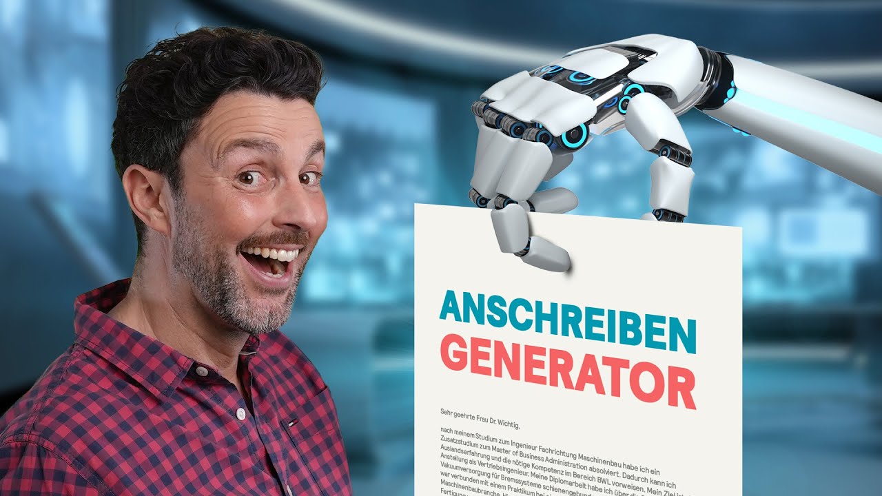 Dein PERFEKTES ANSCHREIBEN einfach mit KI erstellt 🦾