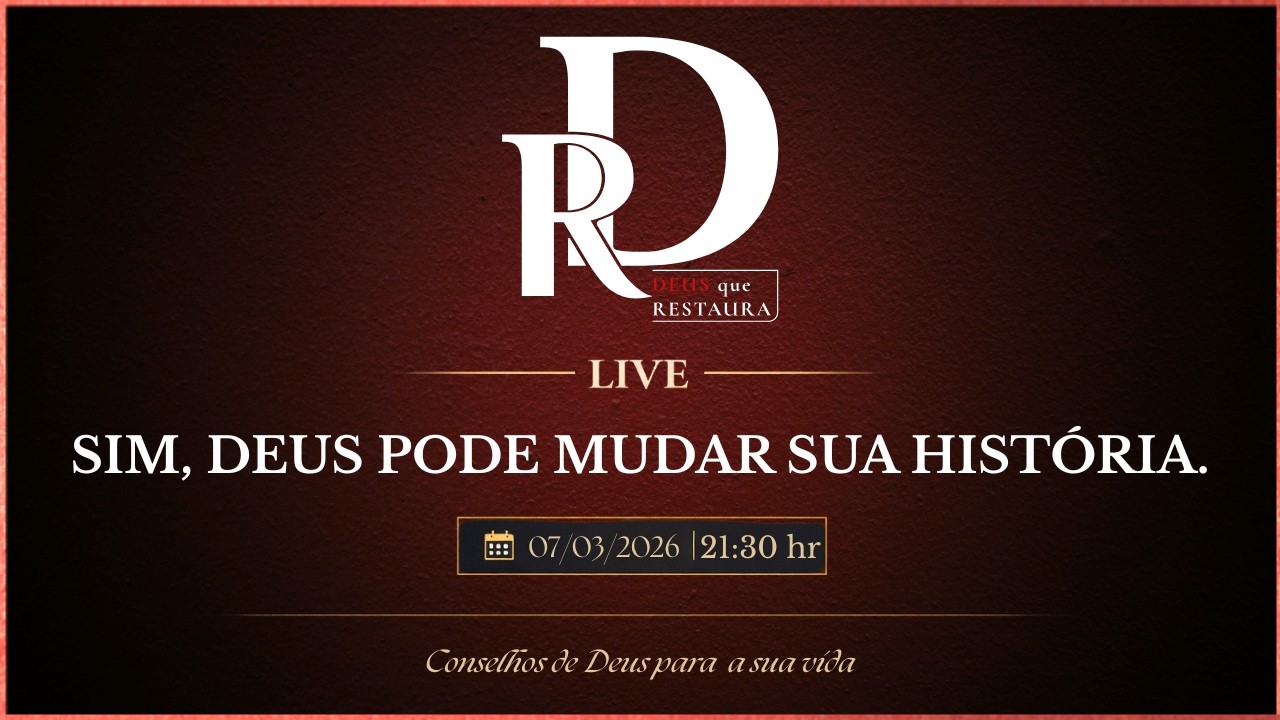 Sim, Deus pode mudar a sua história.