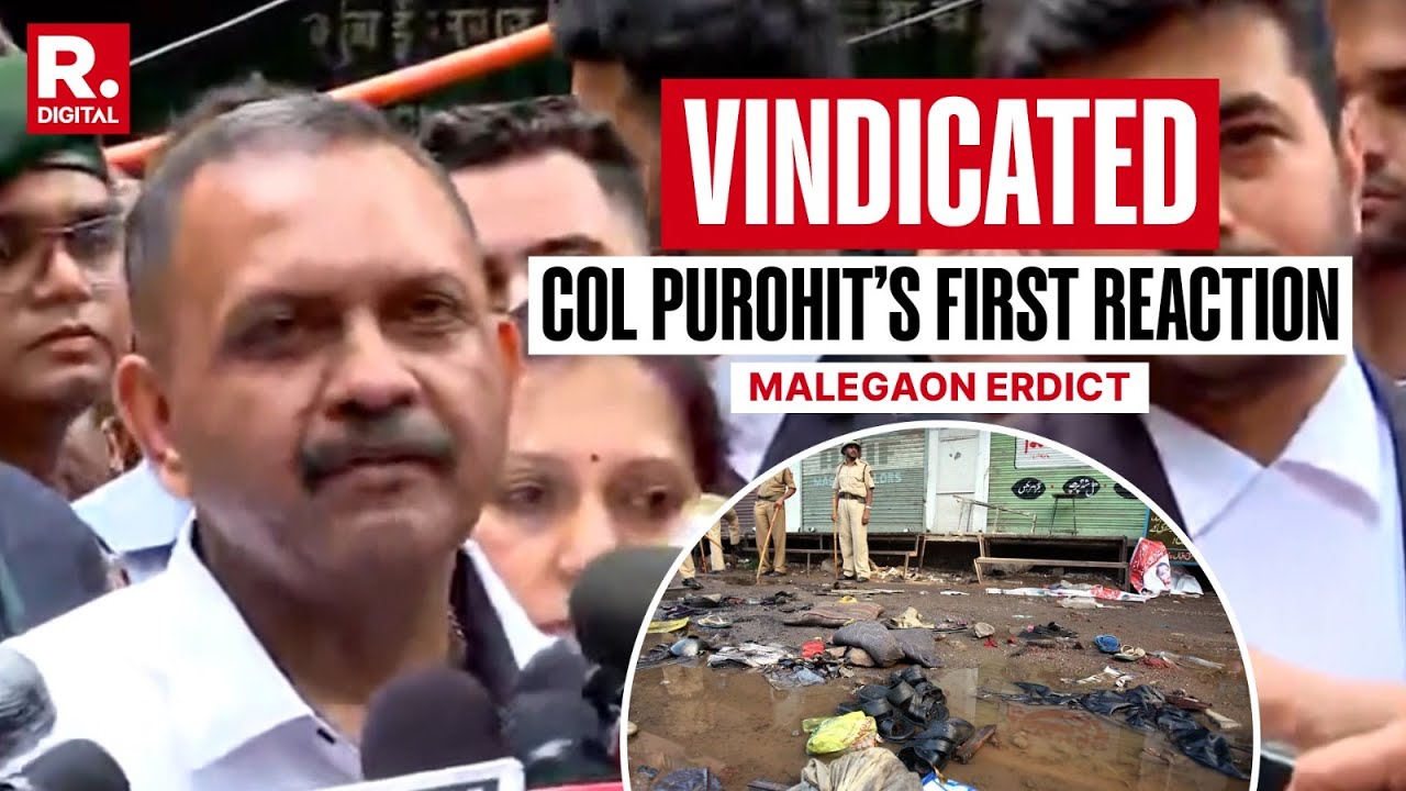 Malegaon Verdict: Col Purohit Thanks Army For The Support, Says Thankful To Court For Justice