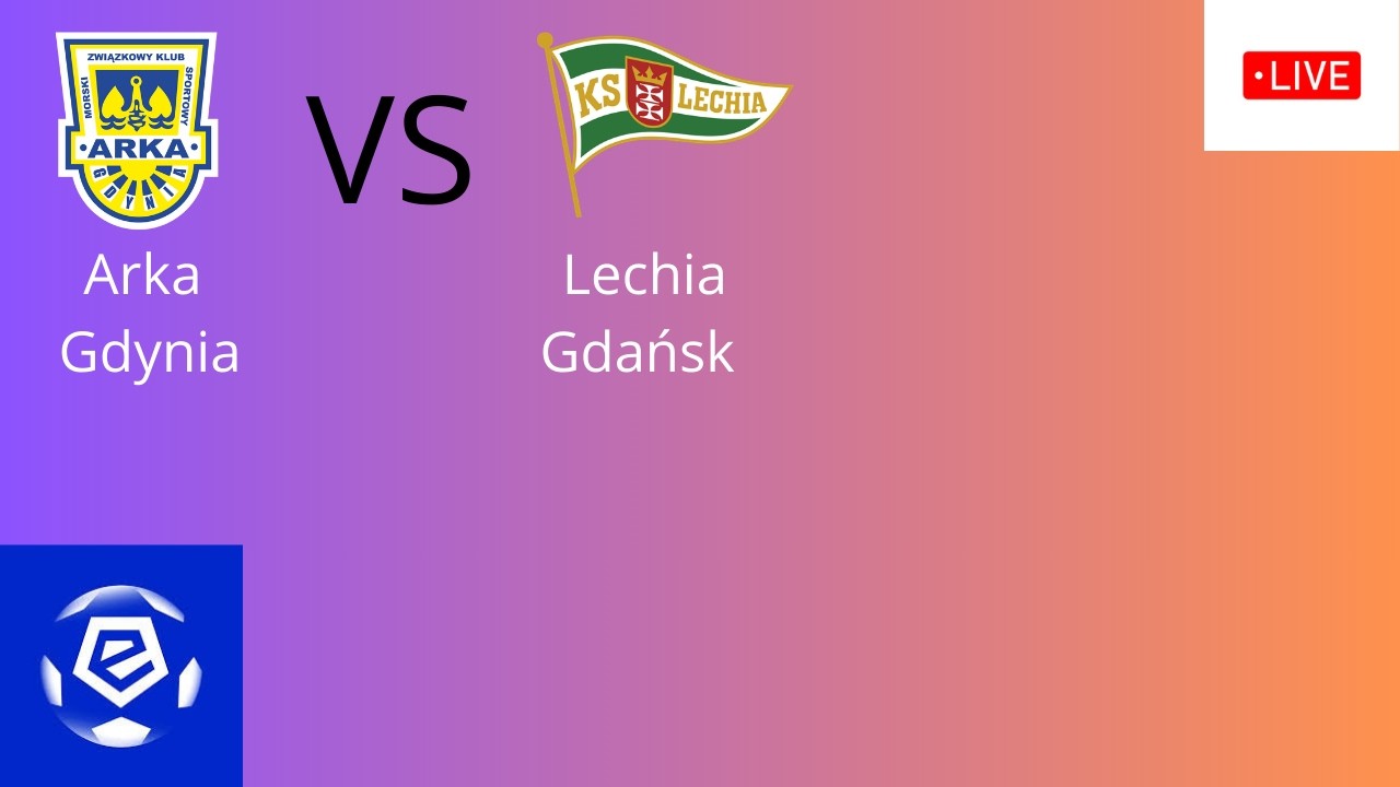 🔴DERBY TRÓJMIASTA: Arka Gdynia - Lechia Gdańsk | MECZ NA ŻYWO | PKO BP Ekstraklasa RELACJA
