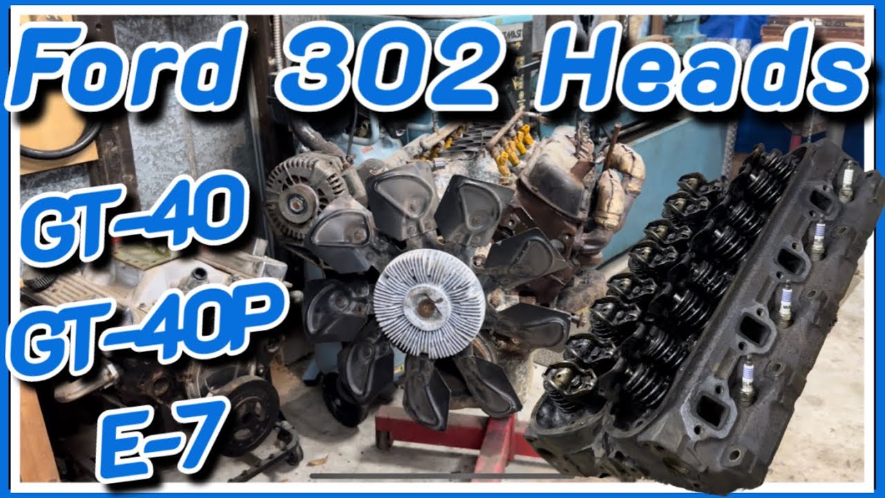Best Small Block Ford Heads - GT40 GT40P E7