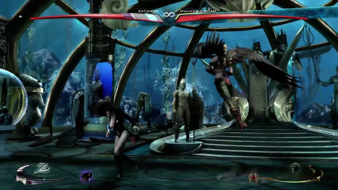 Injustice: Gods Among Us - Zatanna vs Hawkgirl ( Very Hard )