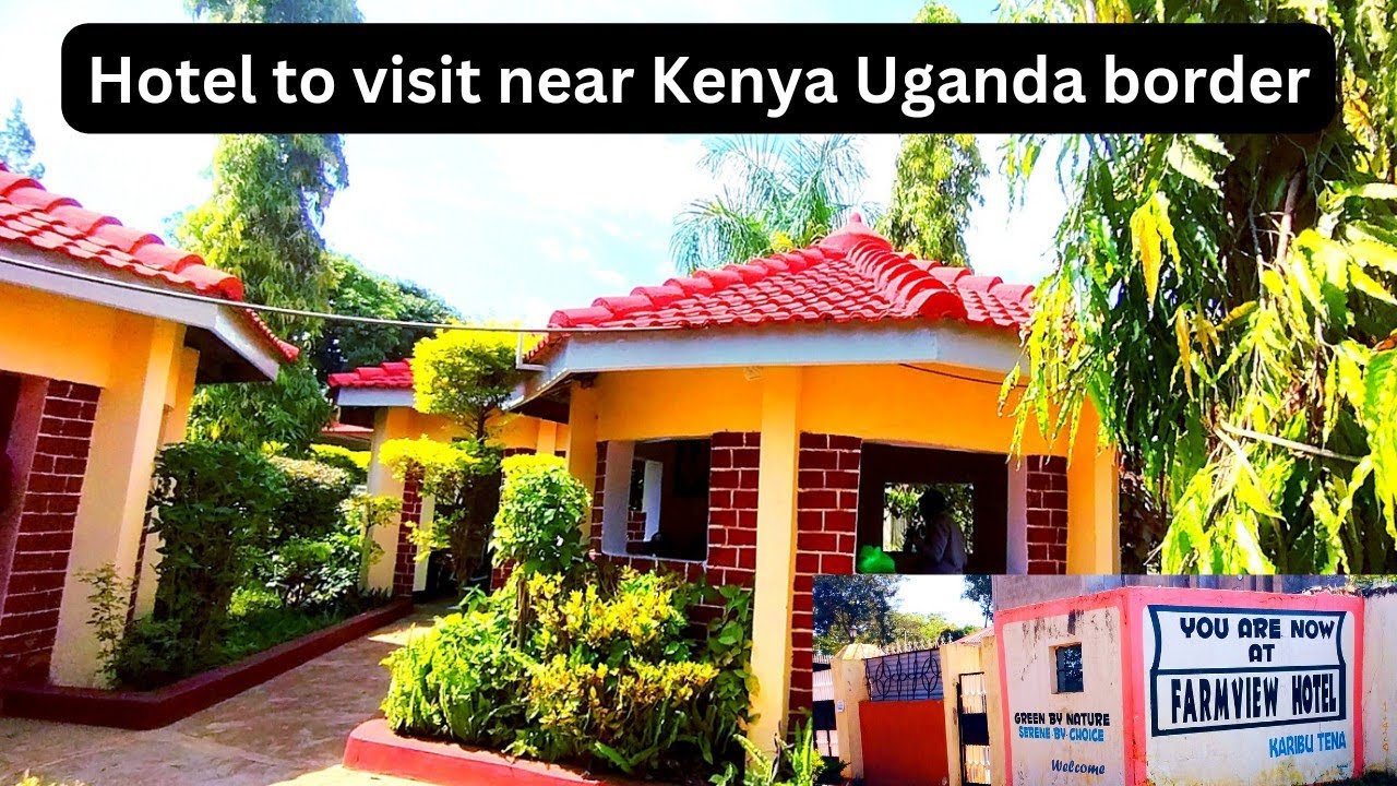 INSIDE THE FAMOUS FARMVIEV HOTEL IN BUSIA.TOURING CHILLING SPOTS,GUEST HOUSE,CONFERENCE HALL( BUSIA)