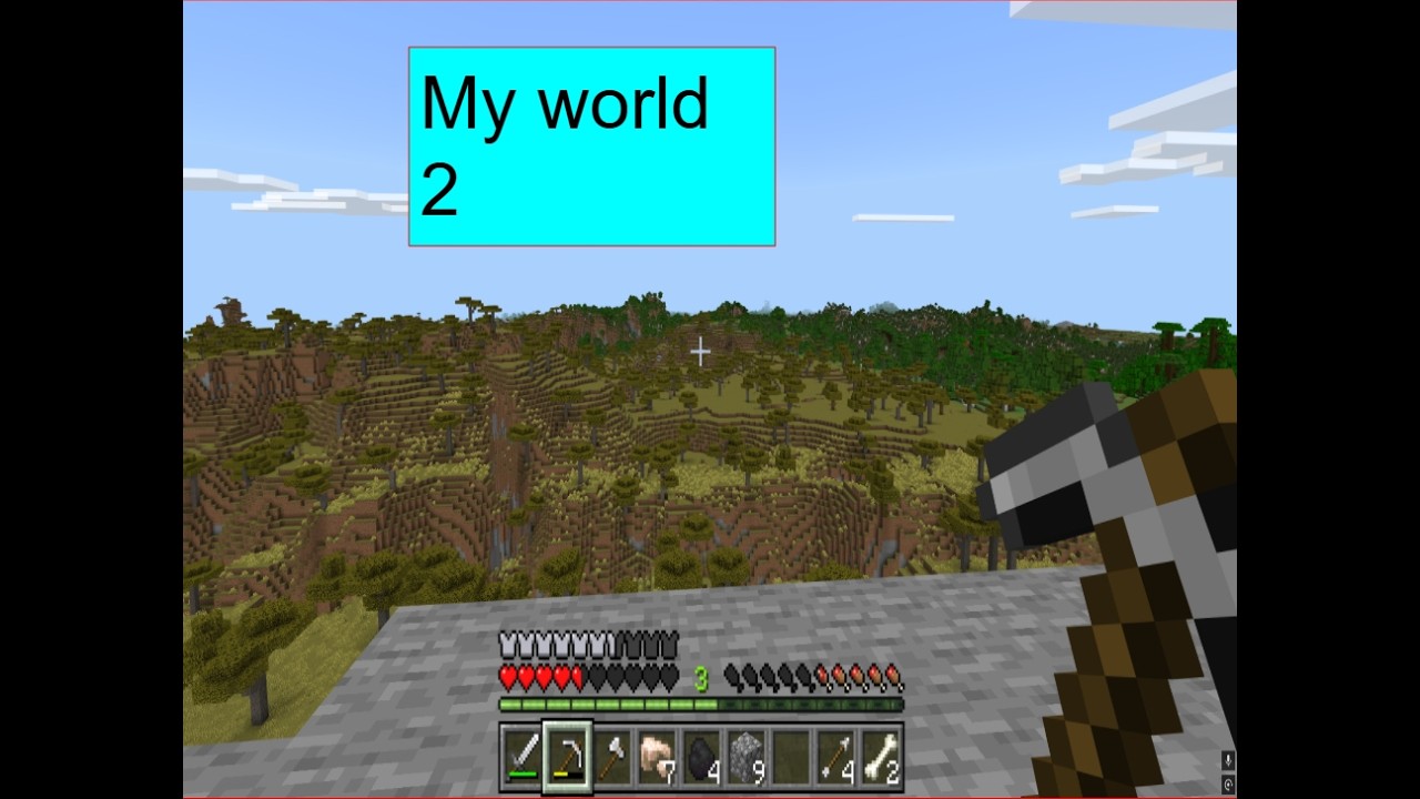 my minecraft world (s1 ep2)