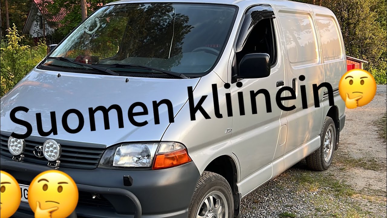 Sepän Hiacen esittelyvideo-Suomen kliinein Hiace🤔