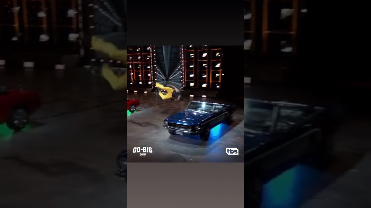 Zavell perry flips over 4 car on TBS/Go-Big show!