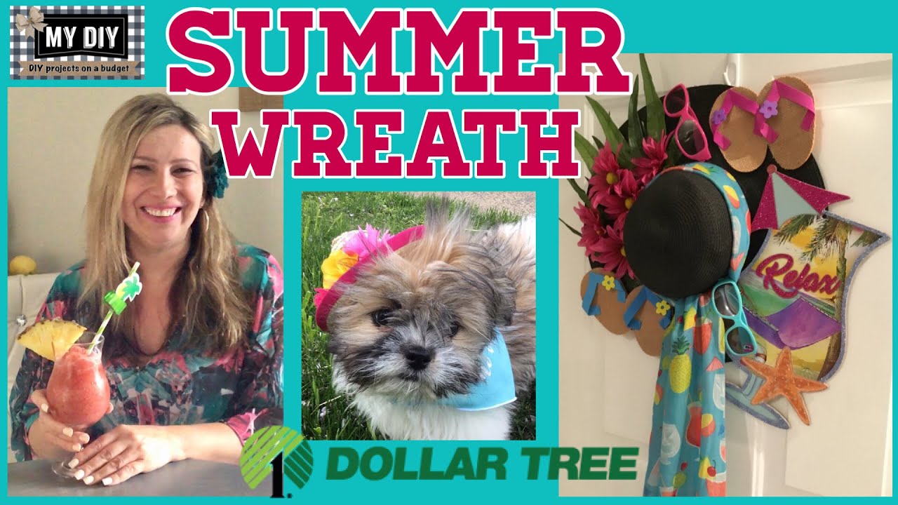 Summer Wreath | Dollar Tree DIY | FLIP FLOPS wreath in 10 min!