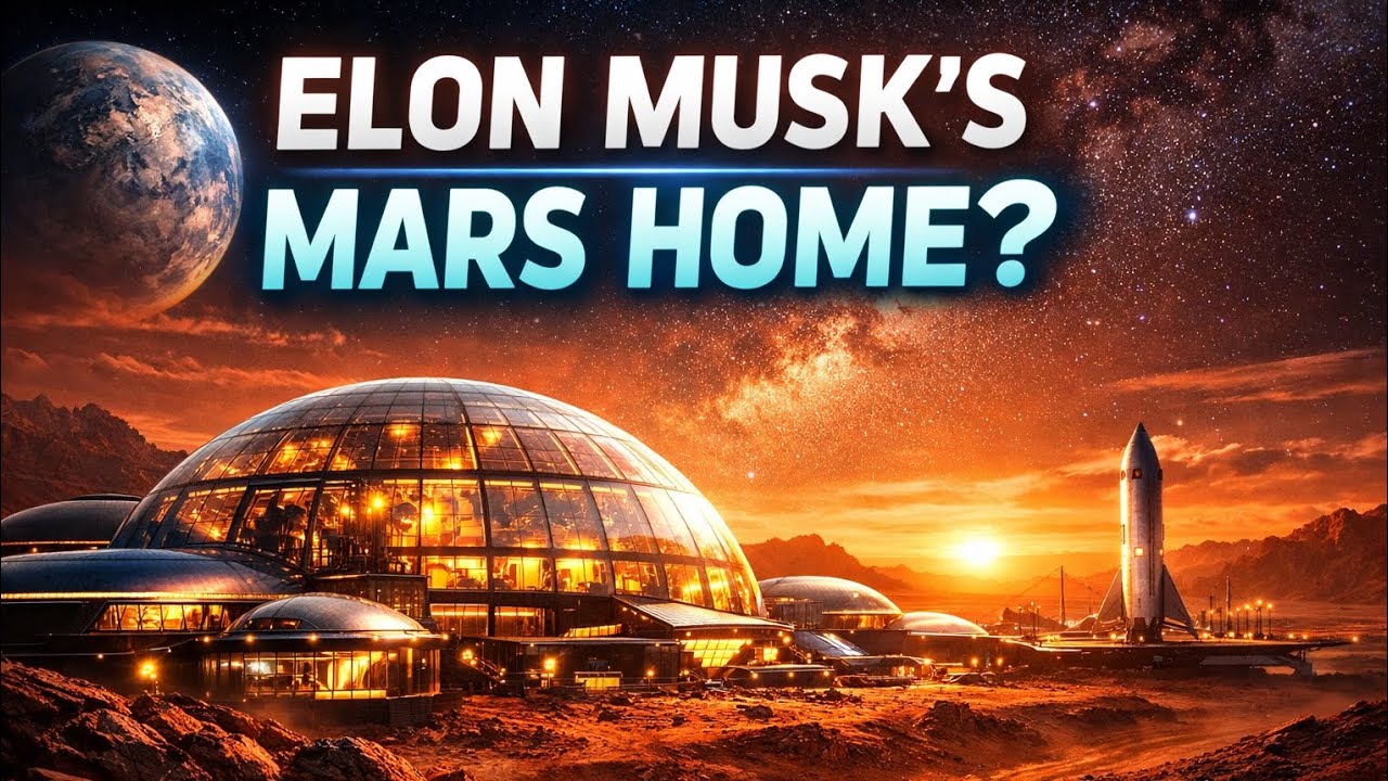 Elon Musk’s Futuristic Mars Estate 🚀 | The Celestial Sanctuary | Life on Mars Explained