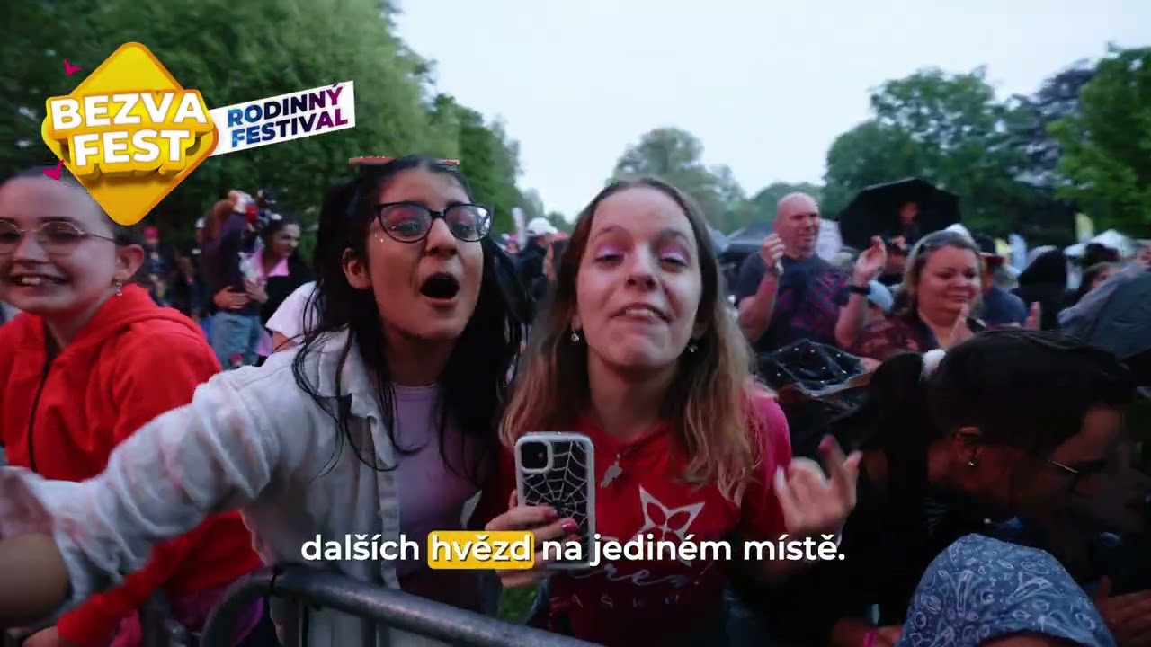 Bezva Fest 2025 Plzeň! Nejlep&scaron;&iacute; den l&eacute;ta!