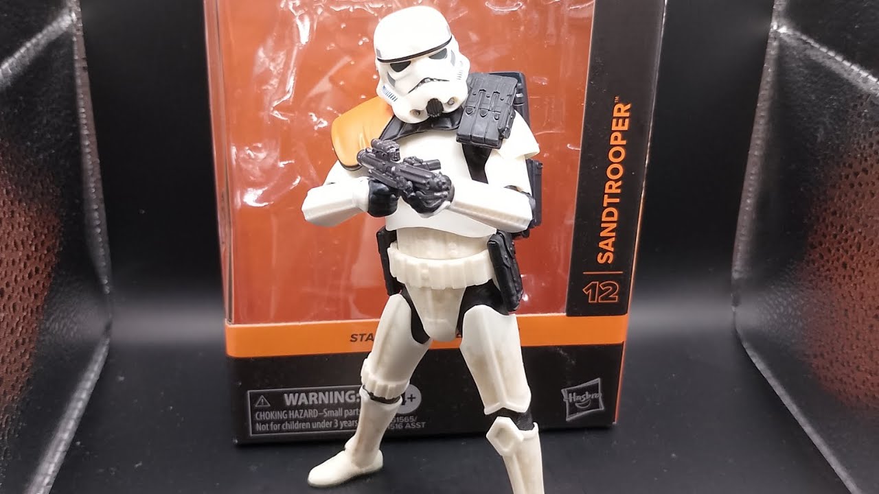Star wars black series a new hope sandtrooper review