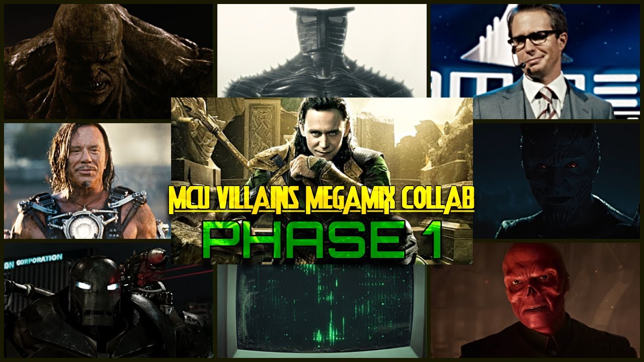 Marvel Cinematic Universe Villains Megamix Collab [PHASE ONE]