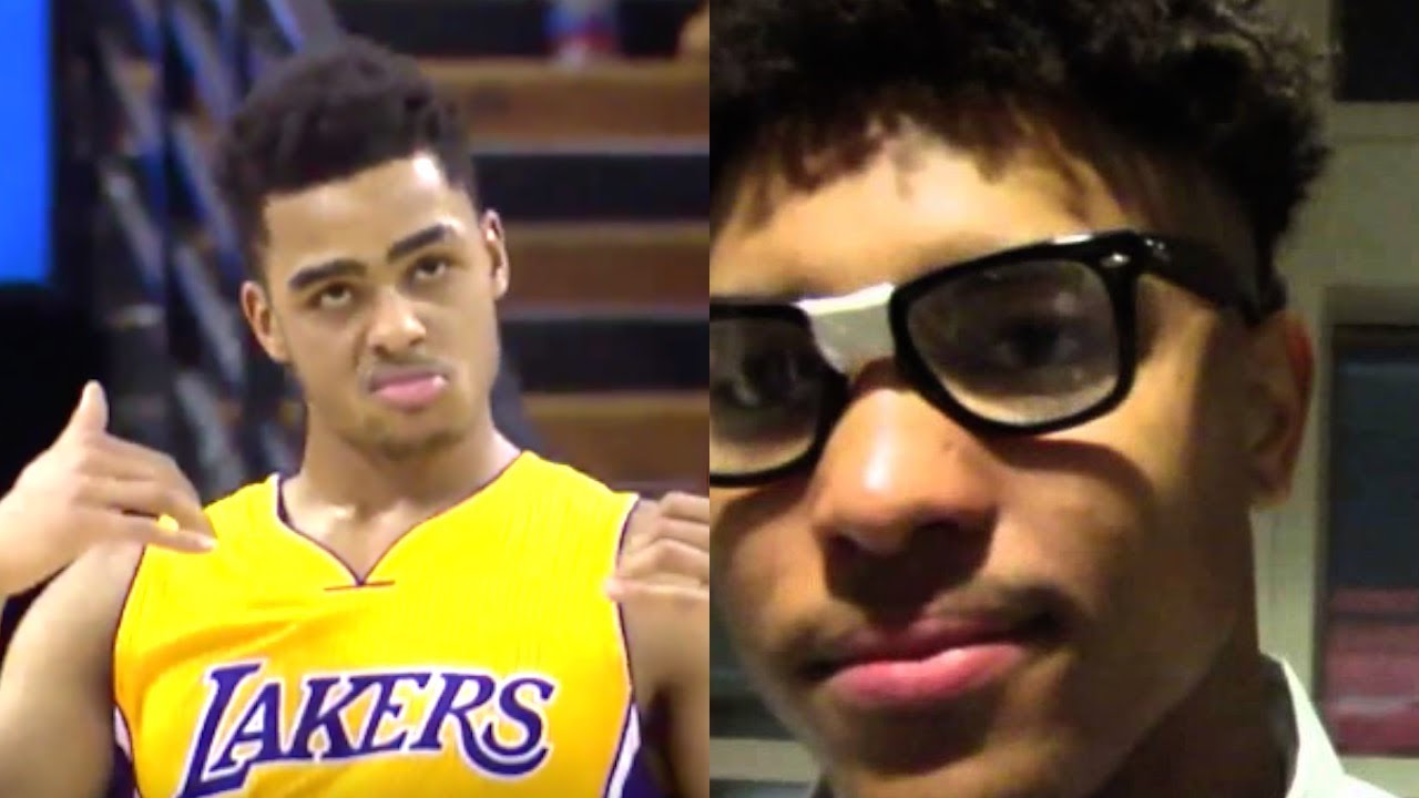 Kelly Oubre & D'Angelo Russell Funny Moments