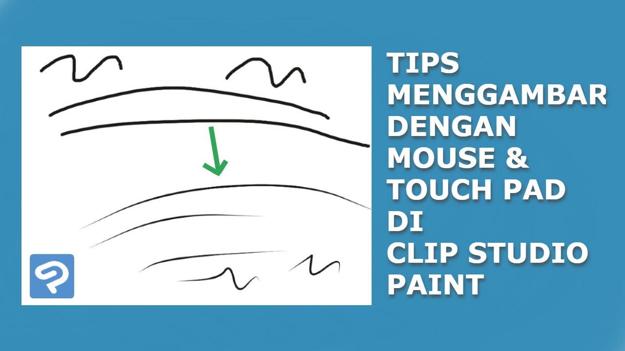 Tips Menggambar di Clip Studio Paint dengan Mouse/Touch Pad  - Brush Setting