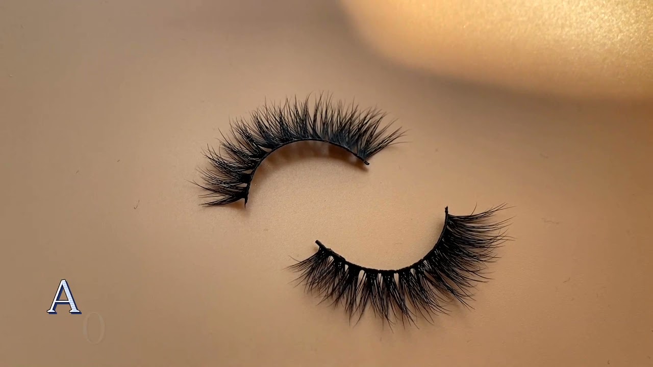 A014A ONLYCANAS Fluffy Soft Real  Realistic and Natural Vegan Hair Eyelashes Distributor