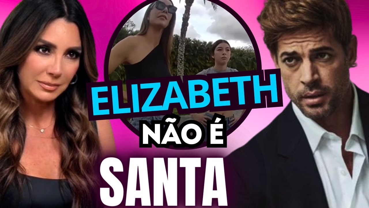 WILLIAM LEVY FLAGROU ELIZABETH COM OUTRA MULHER NA CAMA! JORNALISTA AFIRMA QUE ELA NÃO É SANTA,