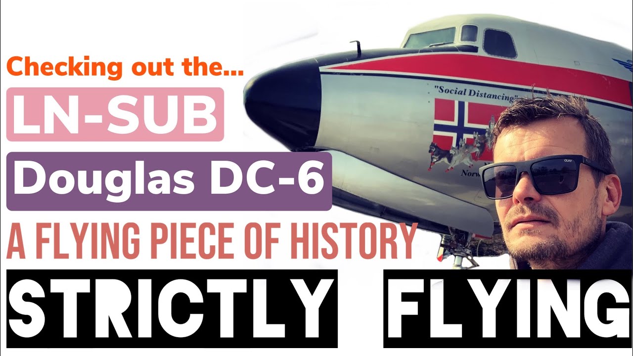 Braathens SAFE DC-6 | Up close and personal with this iconic aircraft