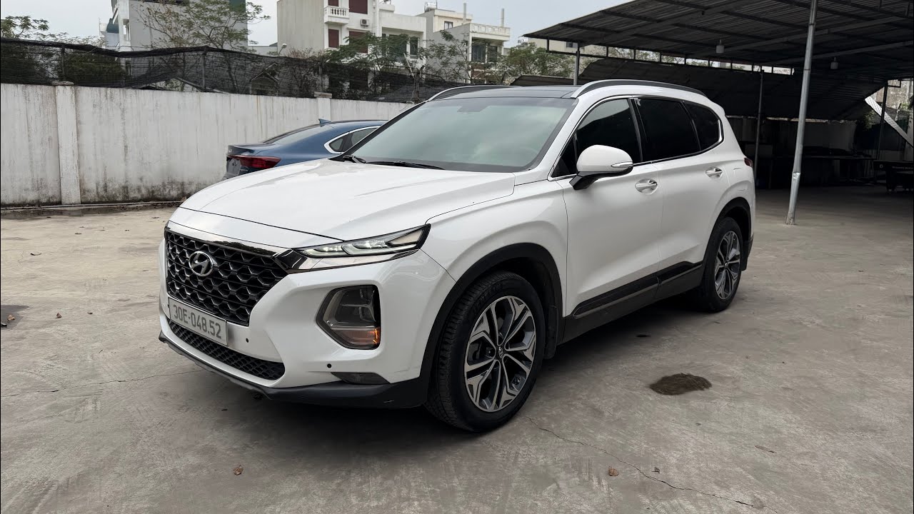 Santafe dầu 2019 bản 2 cầu đang rất Hot trên thị trường xe cũ
