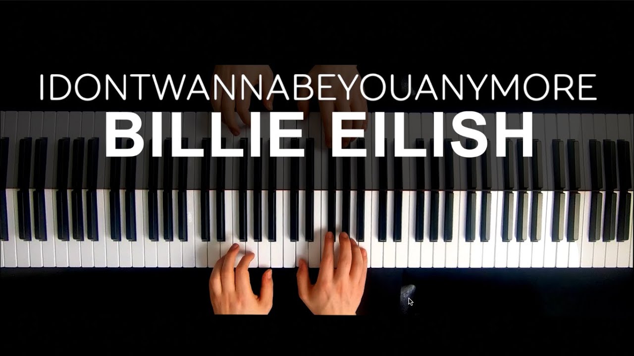 Billie Eilish - idontwannabeyouanymore | Naor Yadid Piano Cover