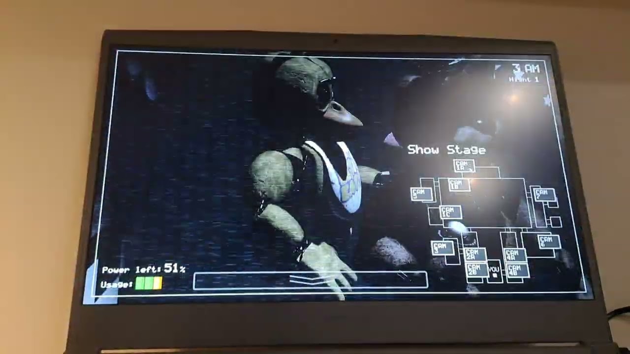 Fnaf 1 pierwsza noc