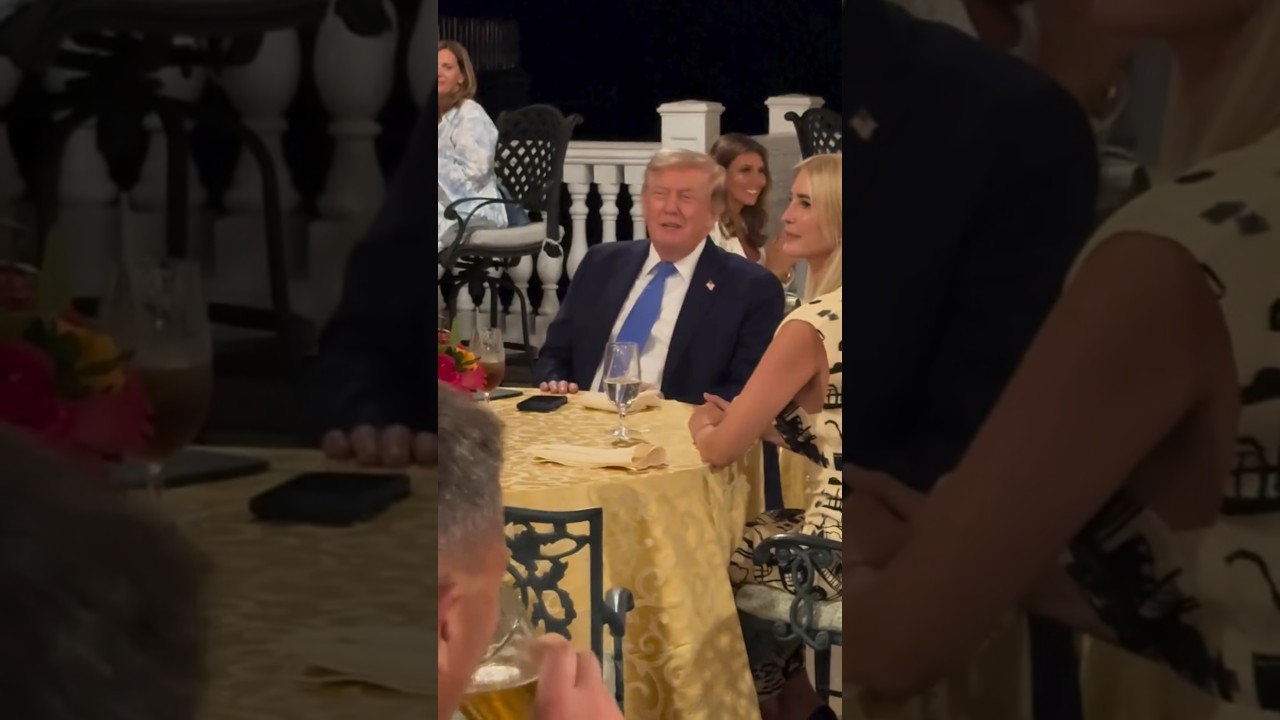 A Special Dinner: President Trump & Ivanka Trump 🇺🇸✨