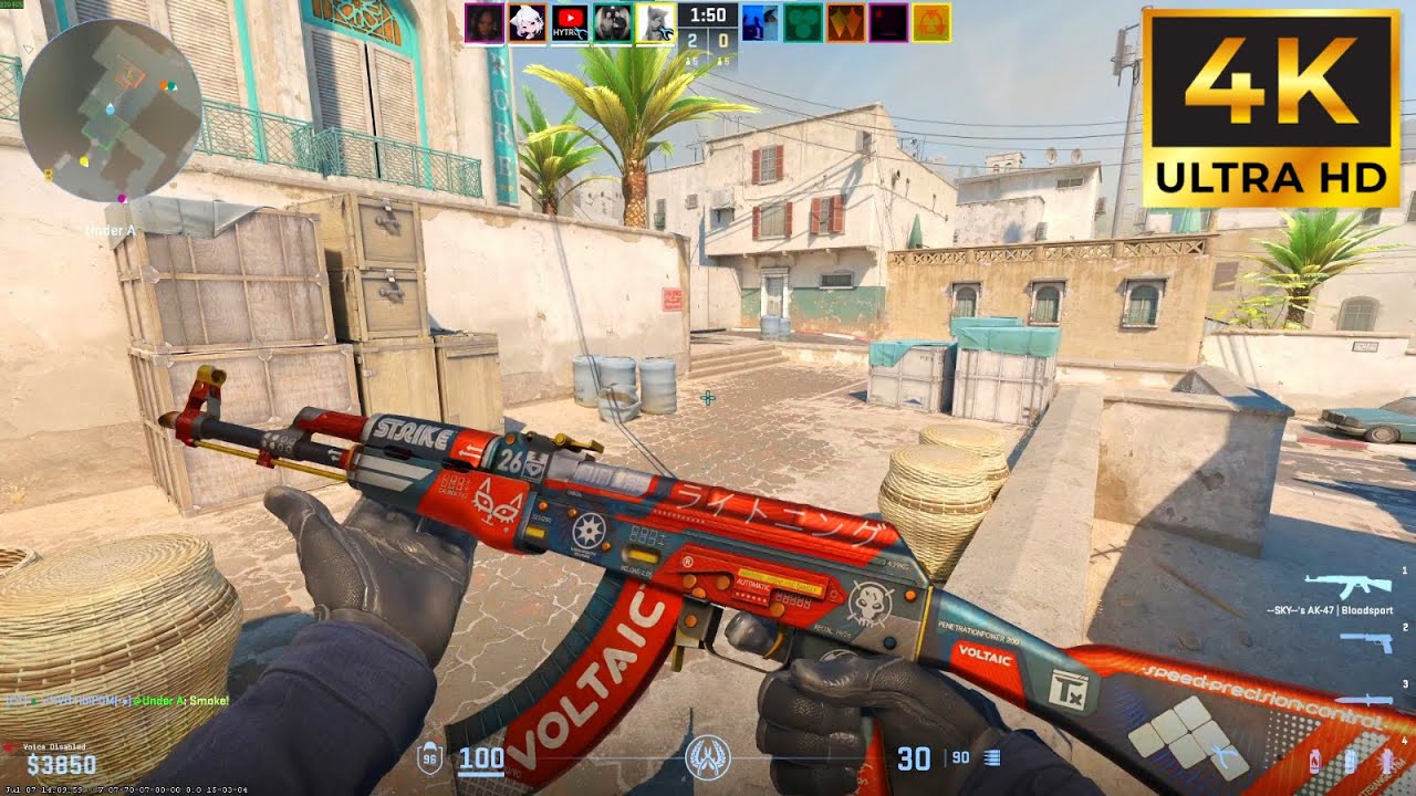Counter Strike 2 Gameplay 4K (No Commentary)