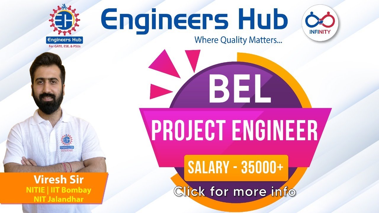 BEL || Project Engineer || Salary - 35000+
