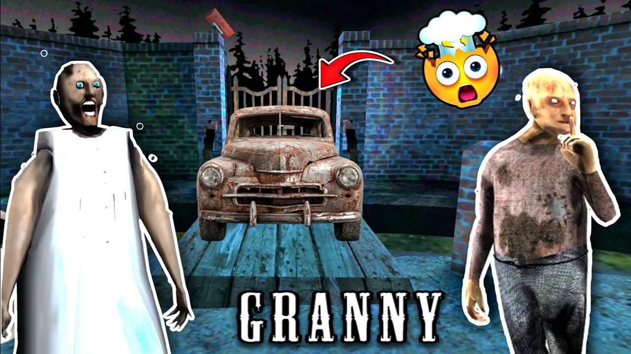 Playing As Choo-Choo Charles Car Escape Granny 3 || Funny Horror Granny Car Escape