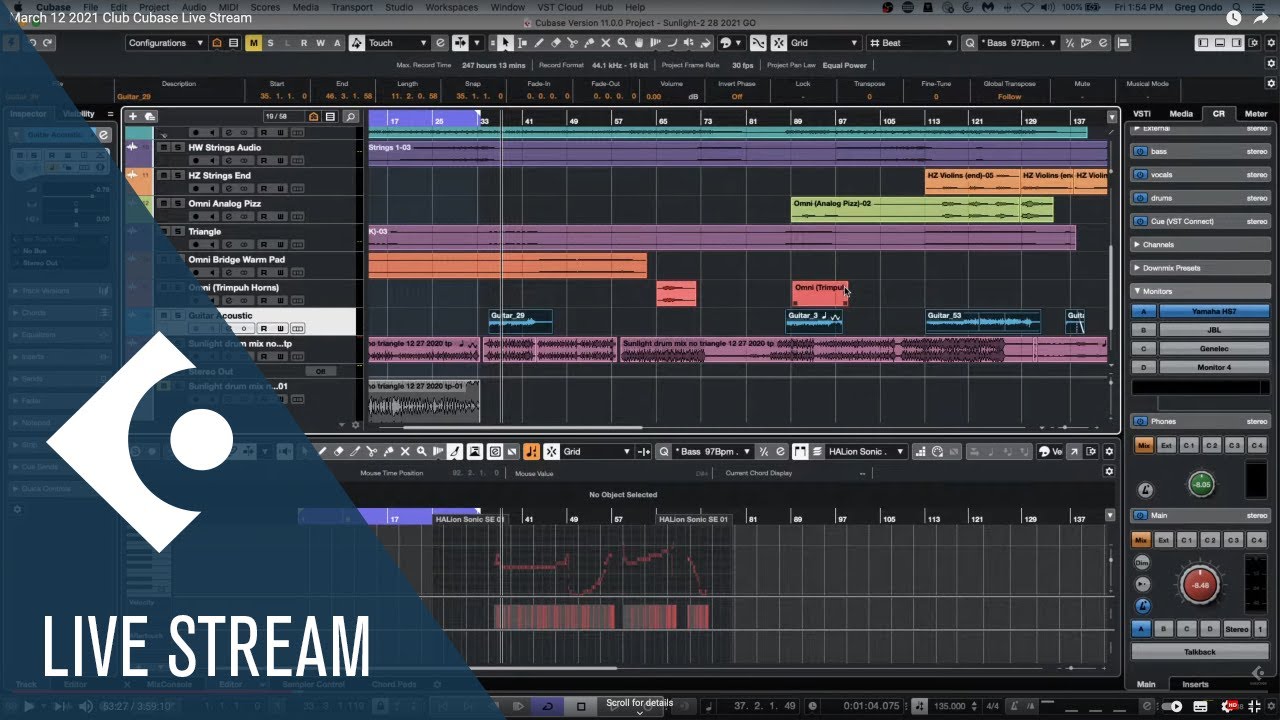 How to Create a Macro to Disable All MIDI Tracks with Data on Them | Club Cubase February 4th 2022