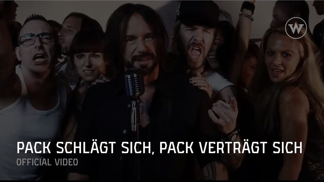 DER W (Stephan Weidner) -- Pack schlägt sich, Pack verträgt sich (Offizielles Video)