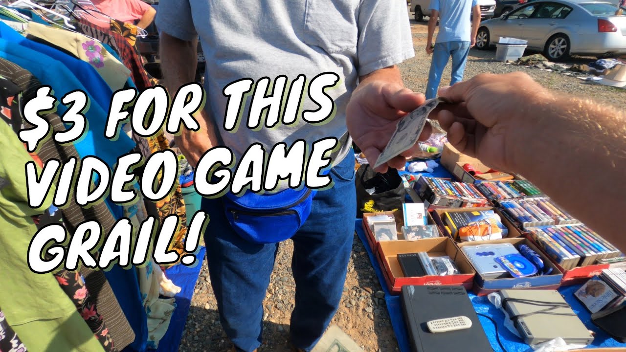 Finding Hidden Gems At A Flea Market - Ebay Reseller