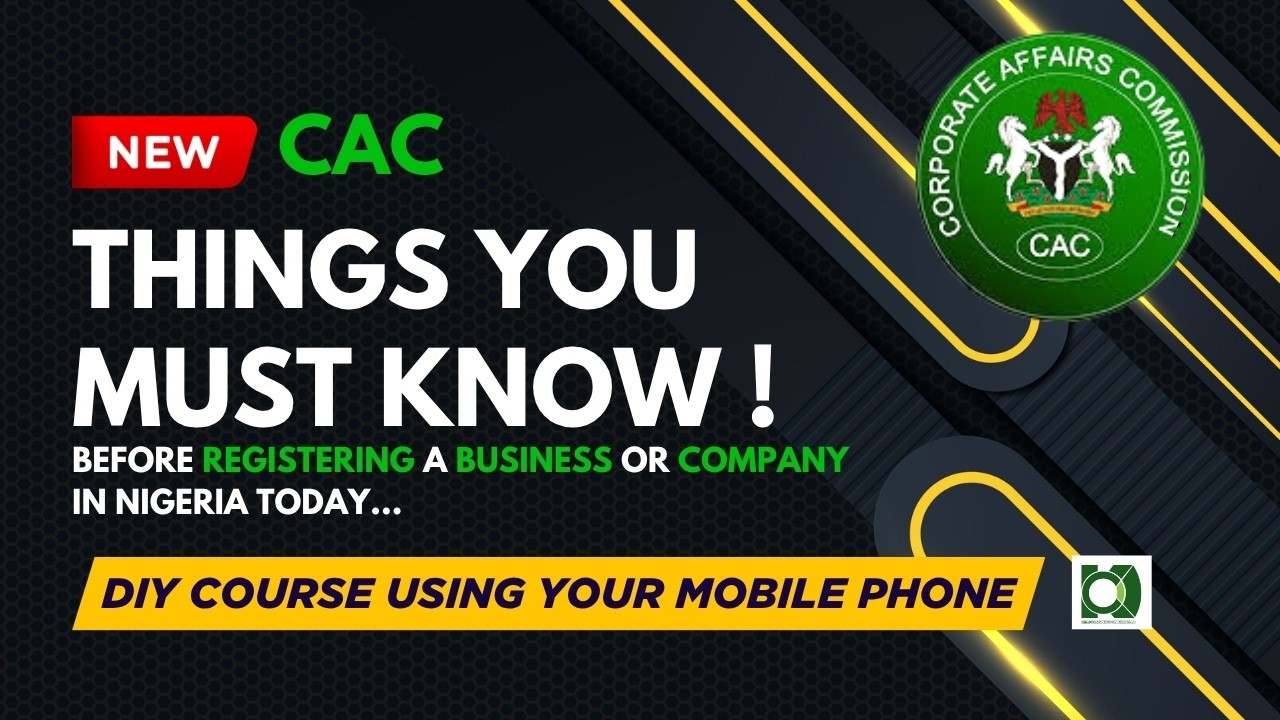 THINGS YOU MUST KNOW | CAC REGISTRATION USING YOUR MOBILE PHONE
