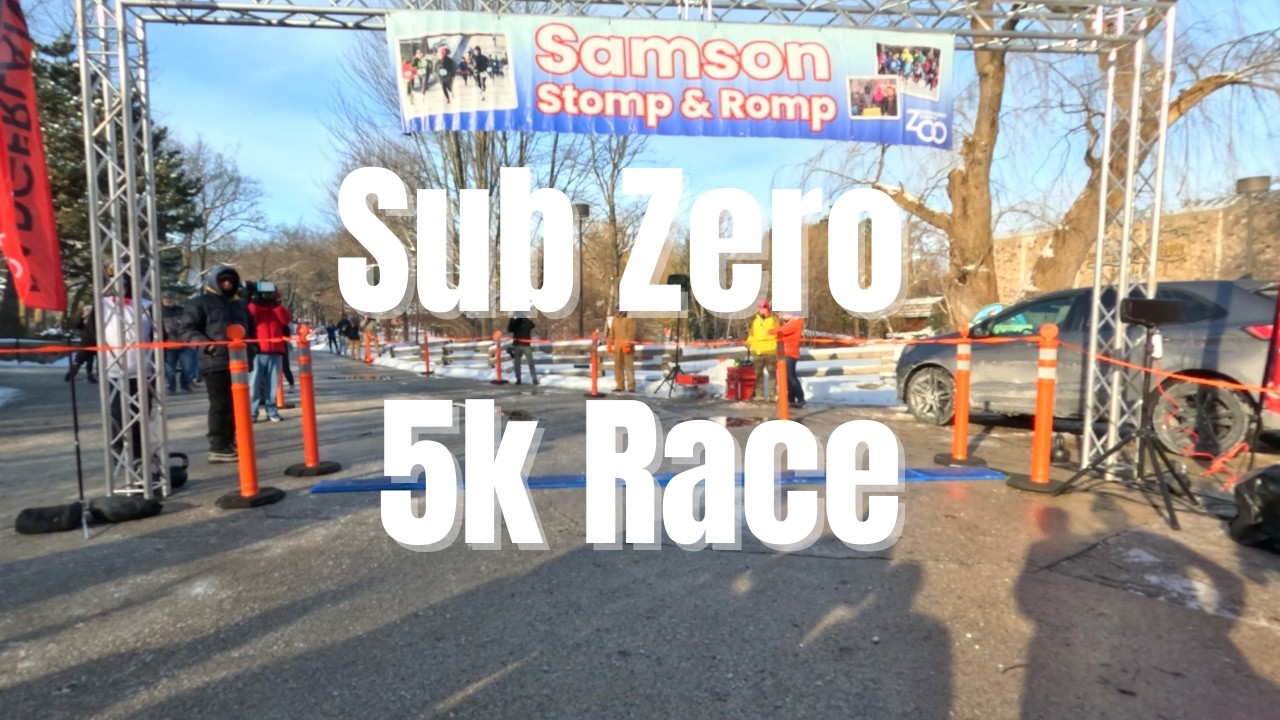 Racing a 5k in -8 Degrees at a Zoo | Breaking 16 Project | Ep. 14