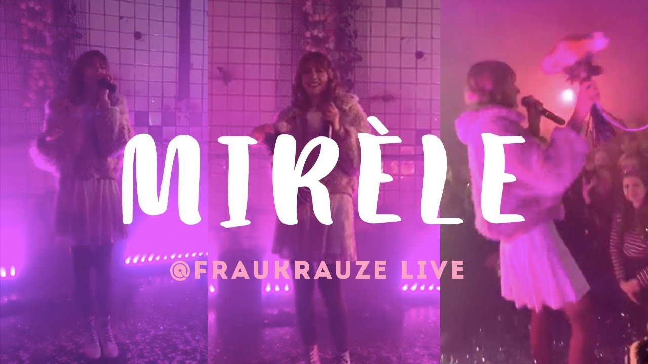 Первый концерт MIRÈLE с новым альбомом «Люболь» (запись трансляции @fraukrauze в Instagram)