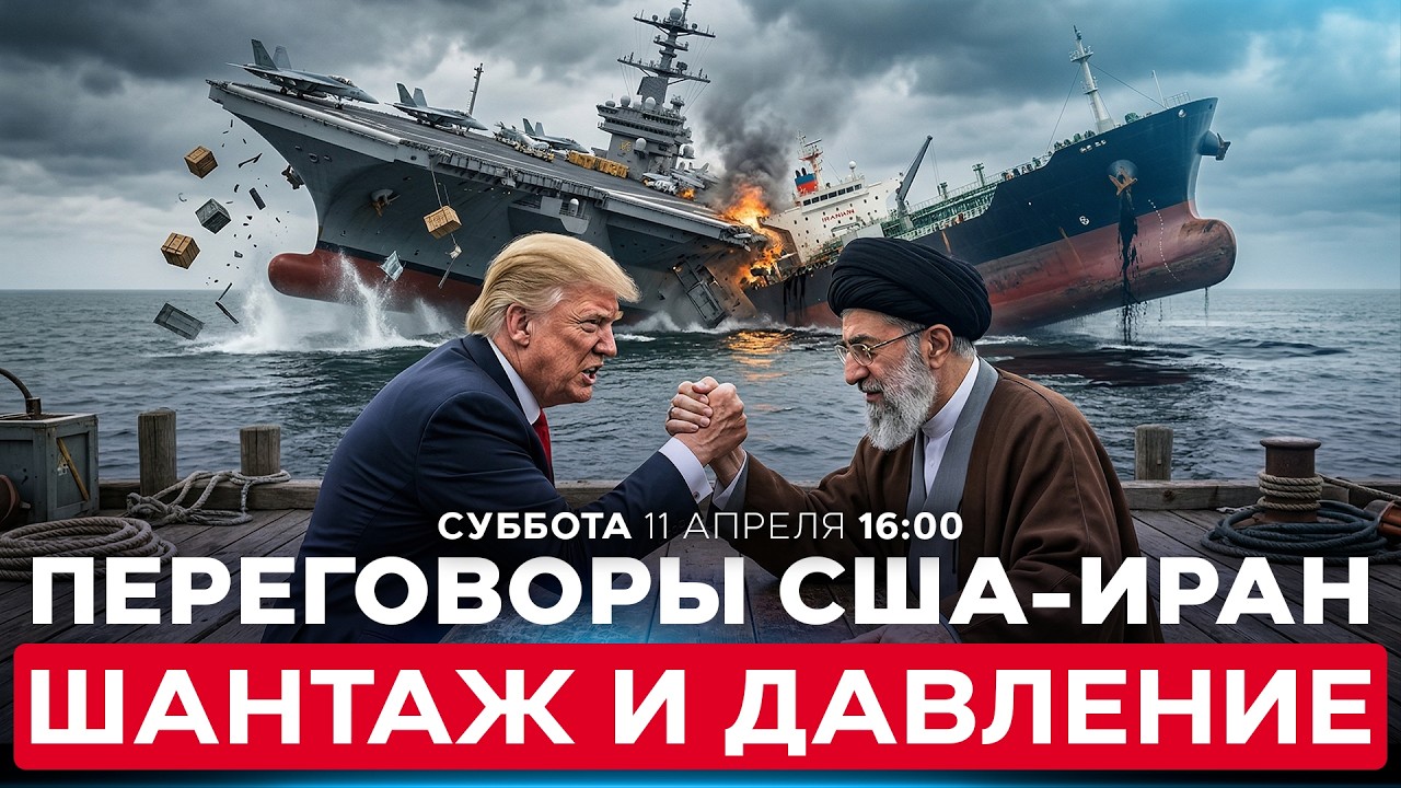ПЕРЕГОВОРЫ США И ИРАНА В ПАКИСТАНЕ. УЛЬТИМАТУМЫ ВМЕСТО ДИПЛОМАТИИ. СПЕЦЭФИР. 11 апреля. 16:00